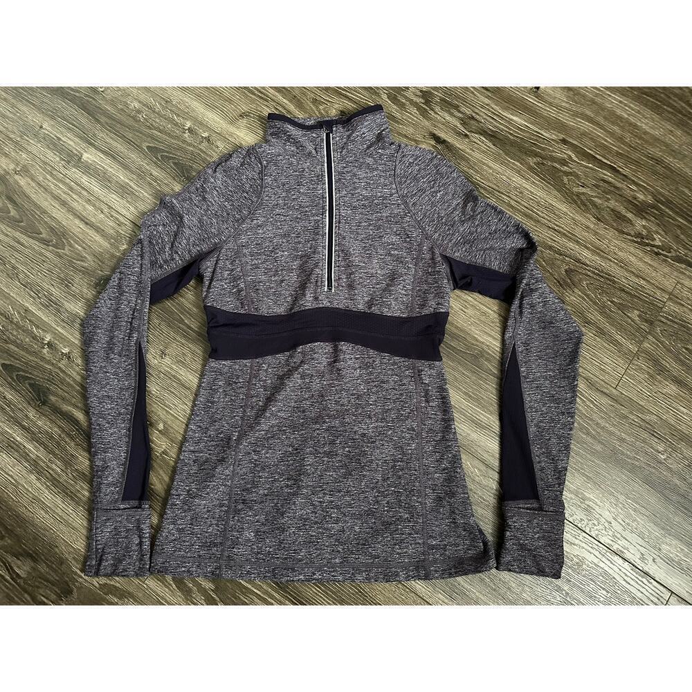Lululemon Run Full Tilt Pullover size 6 Purple